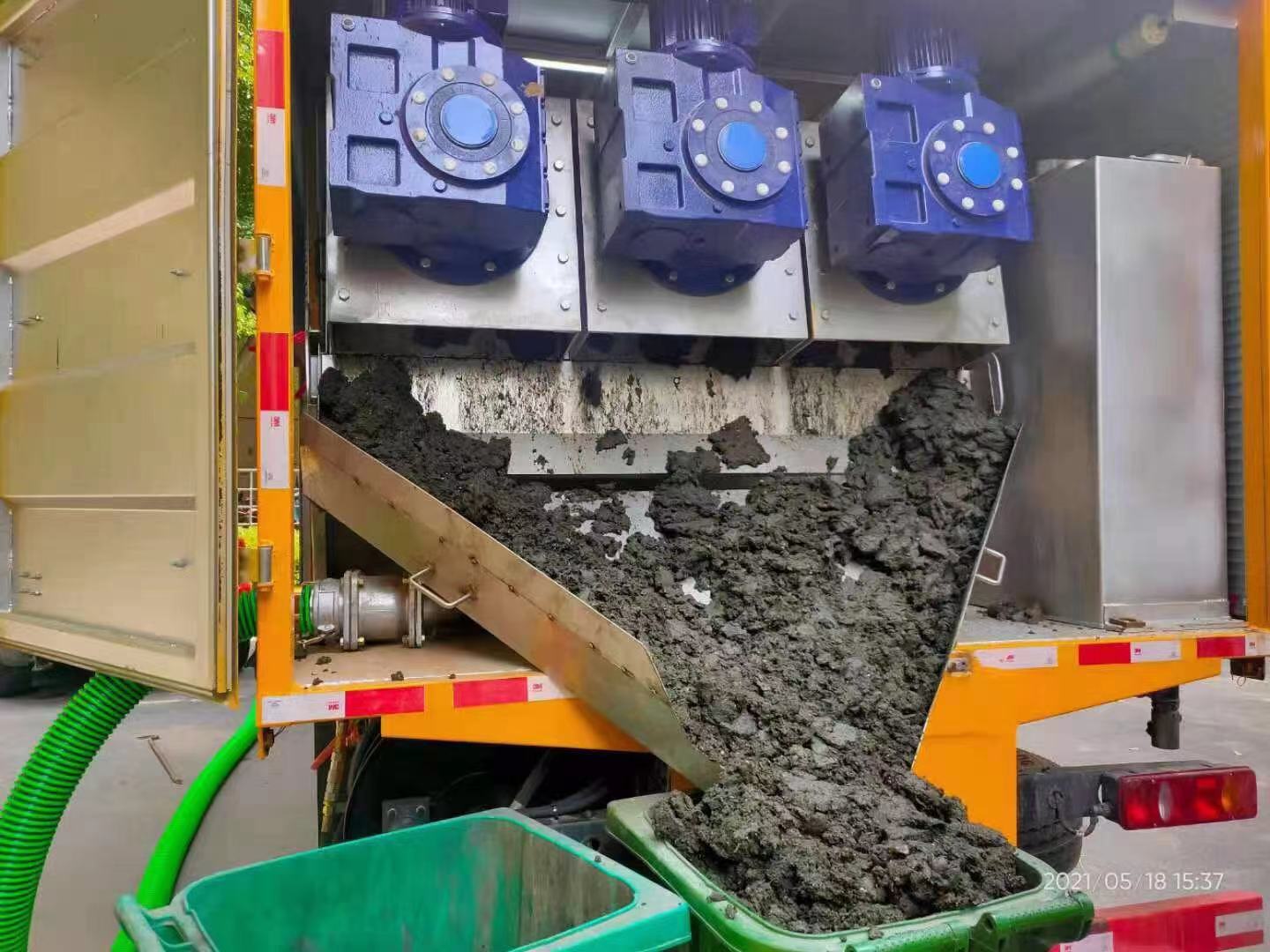 宣威化粪池清掏城市维护站-泥浆净化干湿分离处理